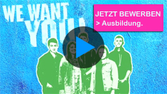 Ausbildung - We want you